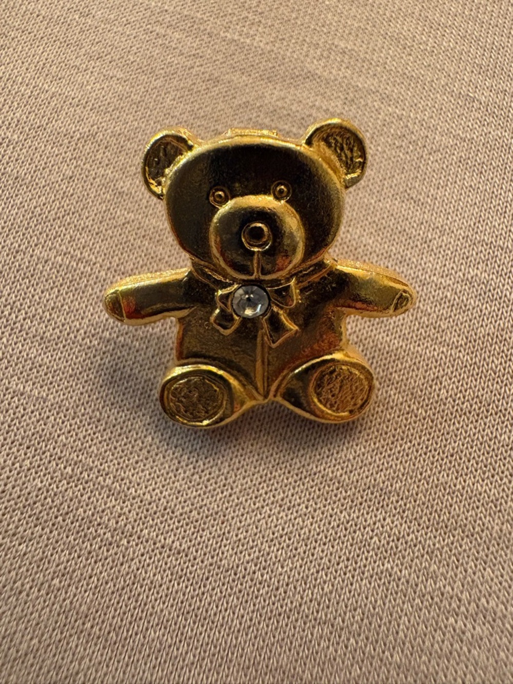 B.A. Ballou Bear with rhinestone accent